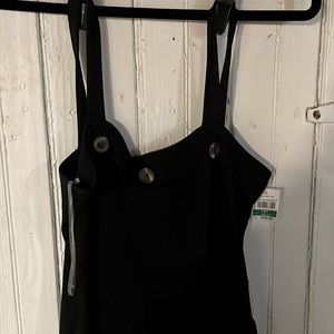Never worn black knee length summer dress